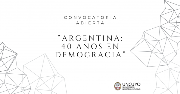 Concurso Argentina A Os En Democracia Convocatoria Abierta Para