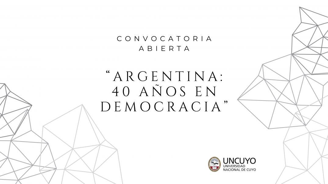 Concurso Argentina A Os En Democracia Convocatoria Abierta Para