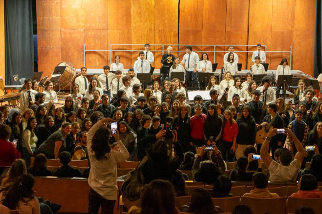 imagen Presentaron un concierto didáctico en la Nave Universitaria