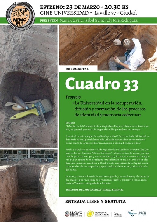 imagen Estreno del documental Cuadro 33