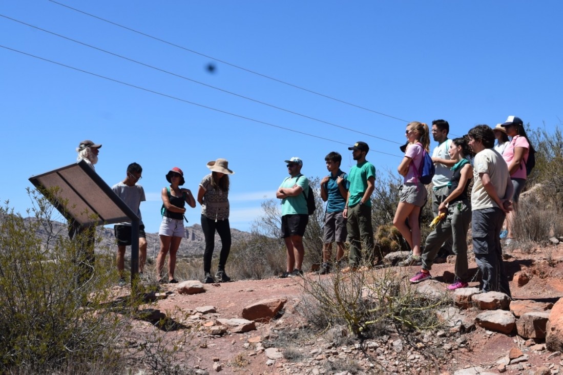 imagen Trabajan para desarrollar el turismo sustentable en Potrerillos