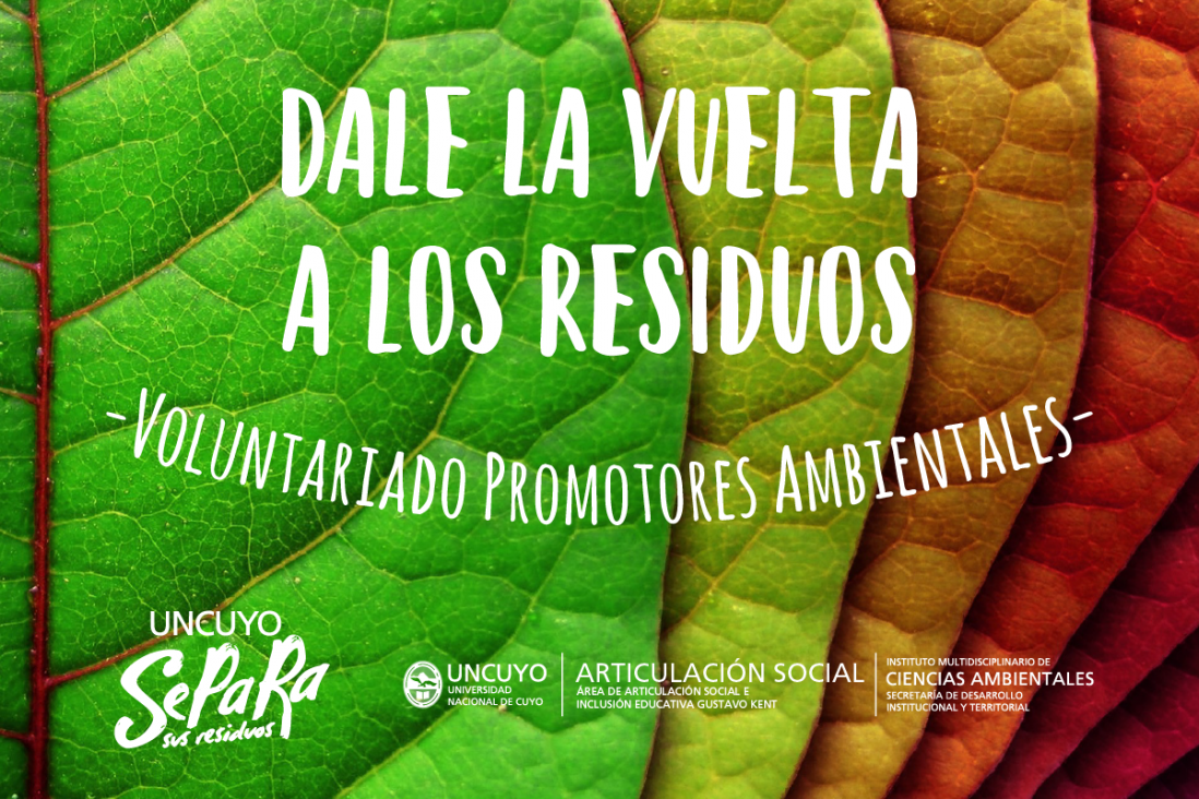 imagen Voluntariado Promotores Ambientales "¡Dale la vuelta a los residuos!"