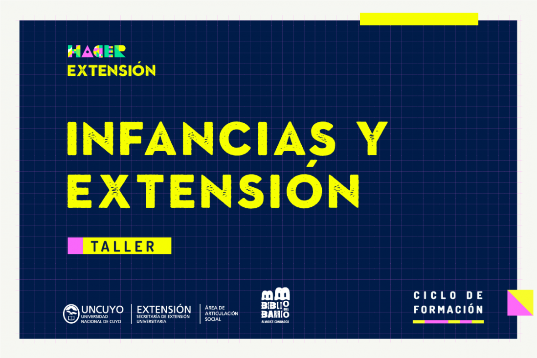 imagen Infancias y extensión será el tema del próximo encuentro del ciclo "Hacer Extensión"