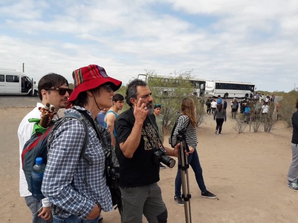 imagen Pablo Sigismondi y Leticia Katzer visitaron la UNCuyo en la semana de la diversidad cultural