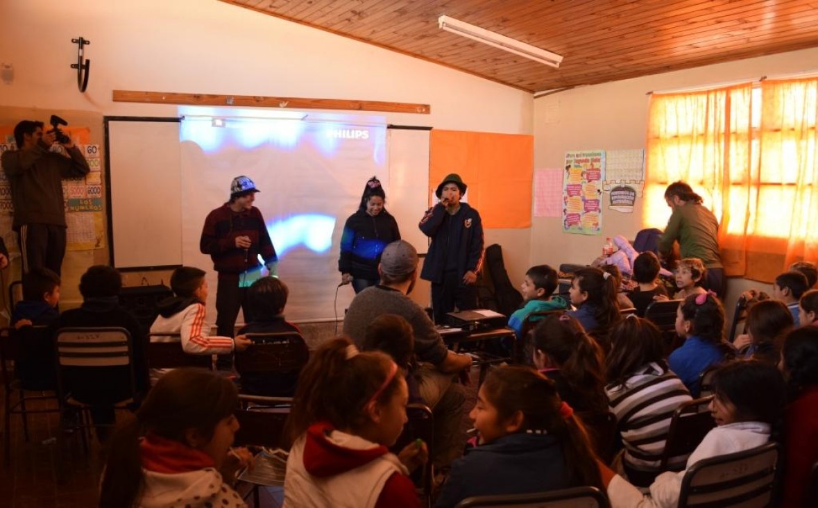 imagen Adolescentes de Las Heras y Godoy Cruz participaron de encuentro de Rap