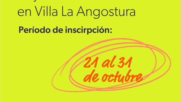 imagen Inscripción al Sorteo para Cabañas en Villa La Angostura 