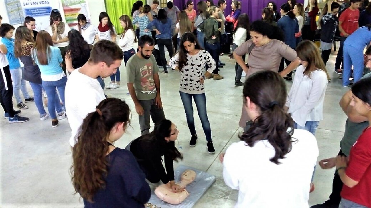 imagen Inician capacitaciones para estudiantes promotores de salud