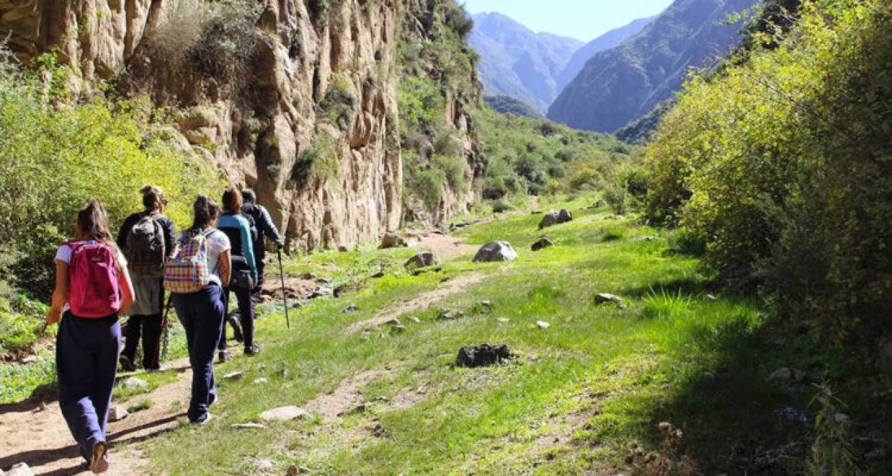 imagen "Cascada Quebrada de los Berros", la nueva salida de Turismo UNCuyo Trail