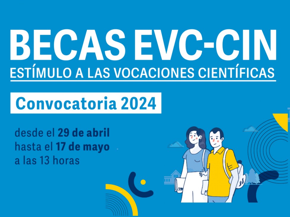 imagen Becas de Estímulo a las Vocaciones Científicas 2024 (inscripción cerrada)