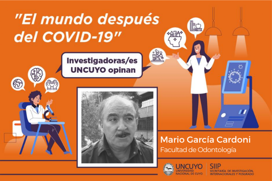 imagen Mario García Cardoni: "Hay que asegurar la toma de decisiones precisas sobre políticas en relación al ambiente y sociedad, al uso de tecnologías y distribución equitativa" 