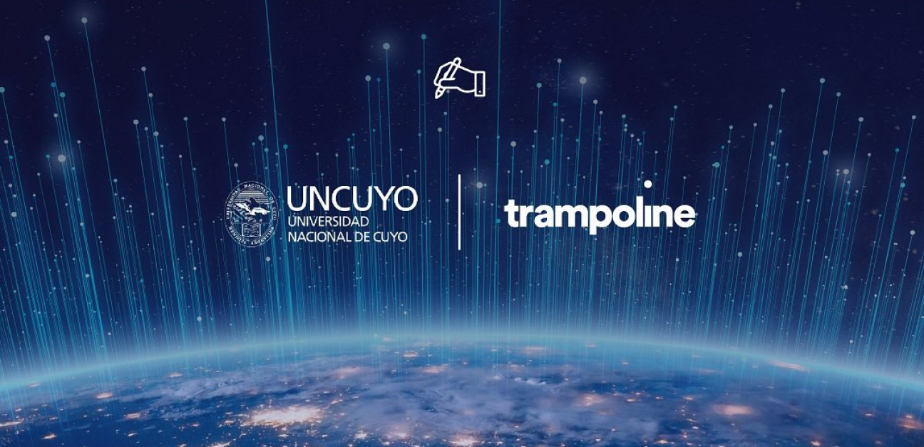 imagen La UNCUYO y Trampoline se unen para potenciar proyectos de investigación aplicada en busca de financiamiento y nuevas oportunidades