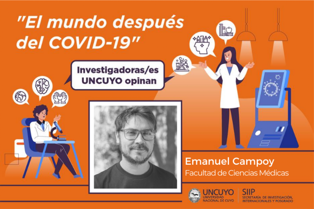 imagen Emanuel Campoy: "El Estado deberá garantizar el acceso a la educación y fortalecer los sistemas científico-tecnológicos si se pretende estar a la altura de la complejidad que se puede avizorar" 