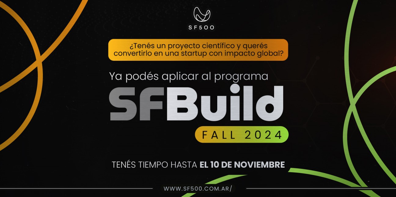 imagen Convocatoria abierta para aplicar al Programa SF Build, para la creación de startups basadas en ciencia