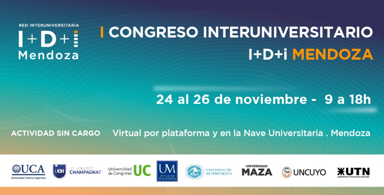 imagen Las XXVII Jornadas de Investigación UNCUYO se realizarán dentro del I Congreso Interuniversitario I+D+i Mendoza