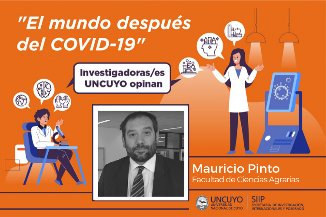 imagen Mauricio Pinto: "El necesario cambio de paradigma es justamente el equilibrio ecléctico entre el mundo pre y post aislamiento social que ha caracterizado a la pandemia." 