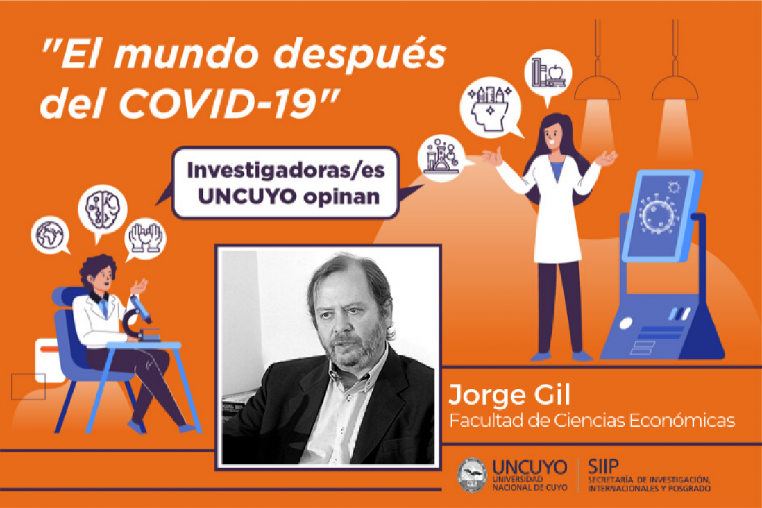 imagen Jorge Gil: "El mundo verá desaparecer empresas o la forma en que esas empresas creaban valor, no solo eso, se repensará la forma de distribuir ese valor"