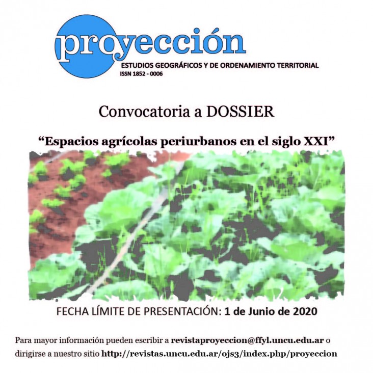 imagen Convocatoria abierta para publicar en Revista Proyección 2020