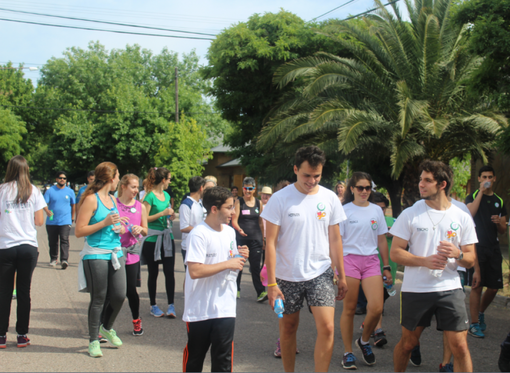 imagen San Rafael caminó por la prevención