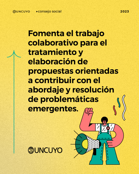 imagen El Consejo Social invita a organizaciones a sumarse a su red de trabajo