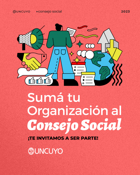 imagen El Consejo Social invita a organizaciones a sumarse a su red de trabajo