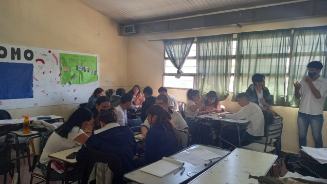 imagen Estudiantes de San Rafael realizaron el taller de Expectativa Educativa