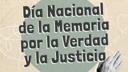 imagen Acto por el Día de la Memoria, por la Verdad y la Justicia 