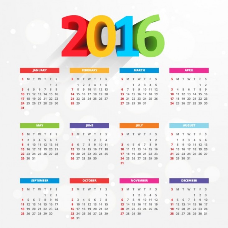 imagen  Calendario Escolar DIGES 2016 