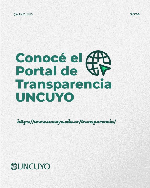 imagen La UNCUYO es la sexta institución más transparente del país