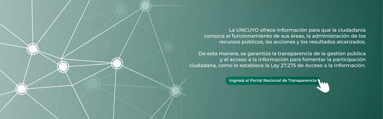 imagen La UNCUYO renovó su Portal de Transparencia