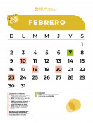 imagen Calendario Febrero