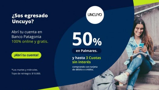 imagen La UNCUYO y Banco Patagonia se asocian para ofrecer beneficios financieros exclusivos a sus egresados
