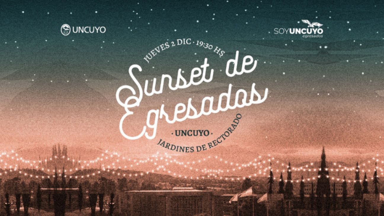 imagen Convocatoria Voluntarios/as para Sunset de Egresados