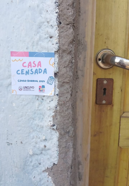 imagen Realizan un censo en el Barrio Álvarez Condarco