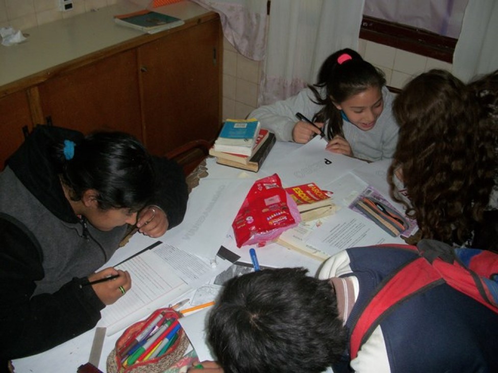 imagen Vecinos del barrio Flores trabajan en la prevención de riesgos