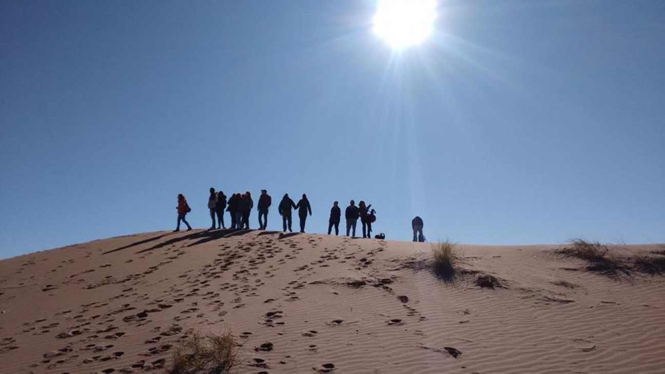 imagen Con gran éxito se realizó la segunda travesía al desierto lavallino del Programa "Compartiendo Caminos".