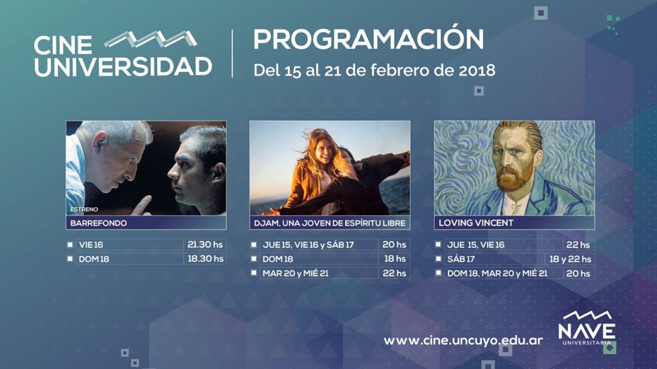 imagen Programación de Cine Universidad del 15 al 21 de febrero