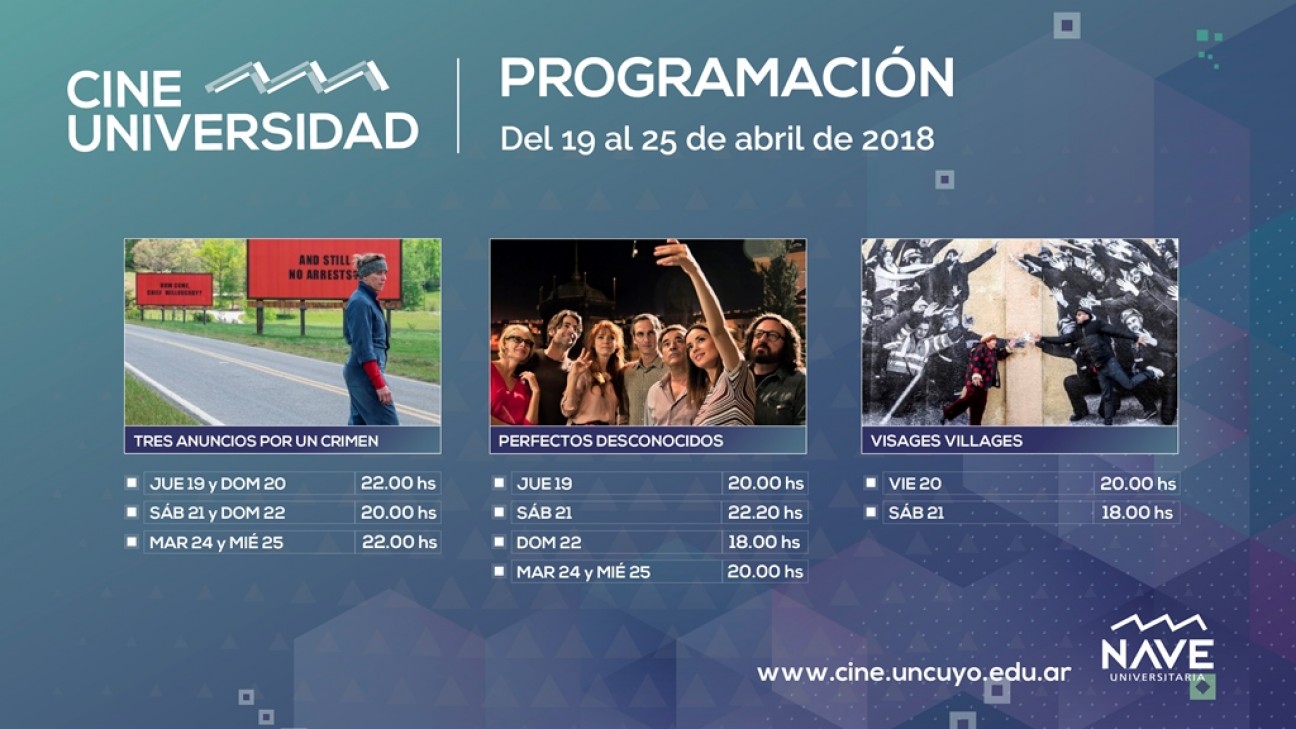 imagen Programación del Cine Universidad