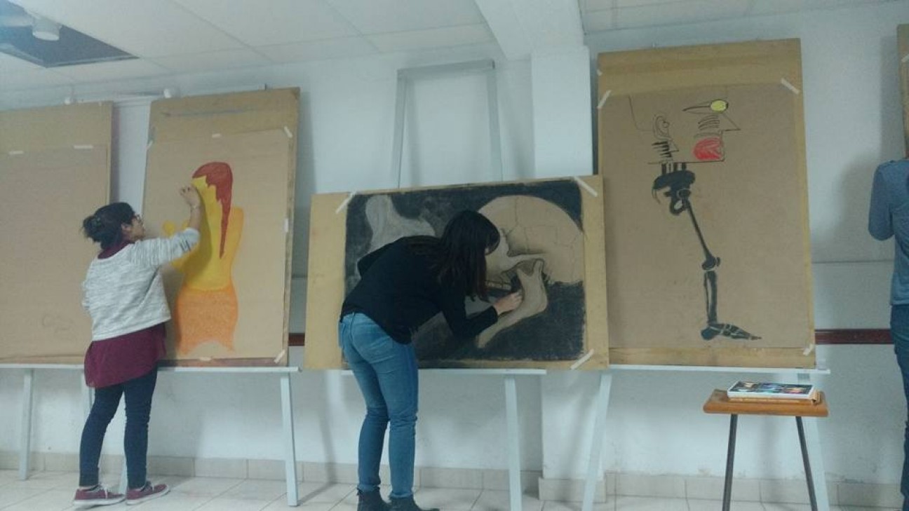 imagen Taller de estudio de Anatomía desde el Arte en la Facultad de Ciencias Médicas