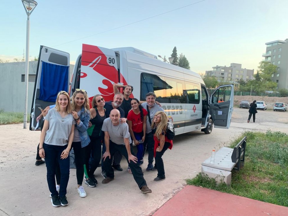 imagen El Elenco del Teatro de la UNCUYO realizó una gira por el sur del país