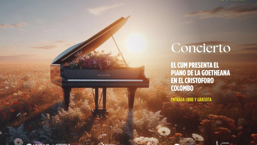 imagen que ilustra noticia El piano de la Goetheana llega al Cristóforo Colombo y lo inaugura el Coro Universitario de Mendoza 