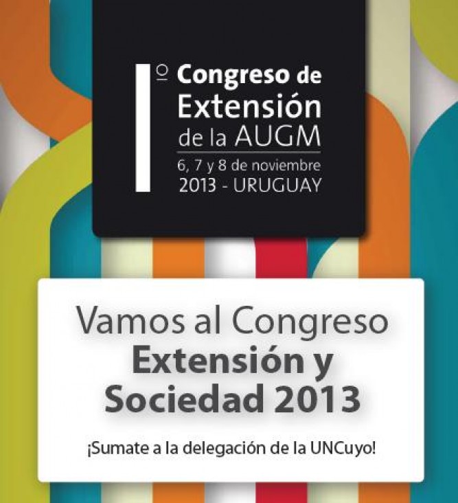 imagen ¡Sumate a la delegación que viajará al Congreso de Extensión!