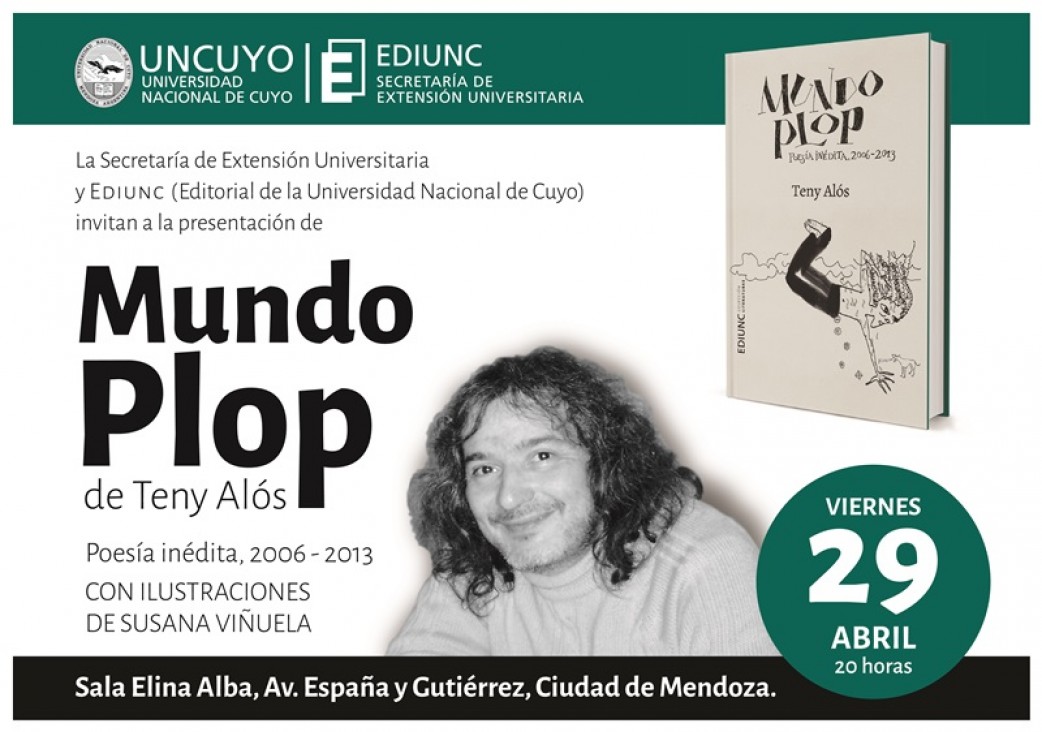 imagen EDIUNC presenta poemas inéditos de Teny Alós, con ilustraciones de Susana Viñuela