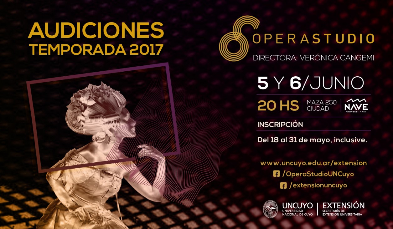 imagen Opera Studio lanza las audiciones 2017