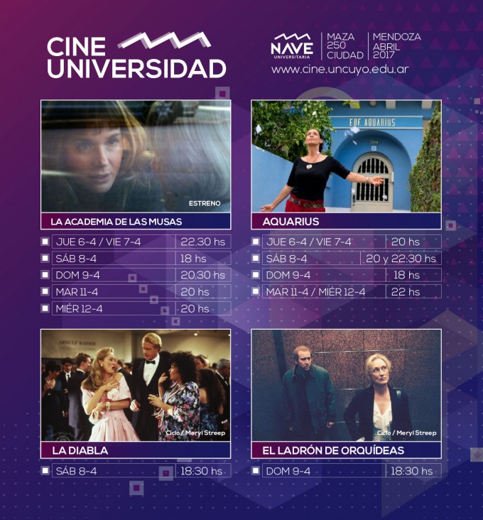 imagen Programación Cine Universidad del 6 al 12 de abril