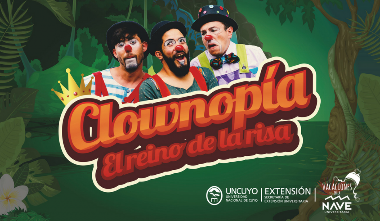 imagen La obra «Clownopia. El reino de la risa» se presenta en las vacaciones en la Nave