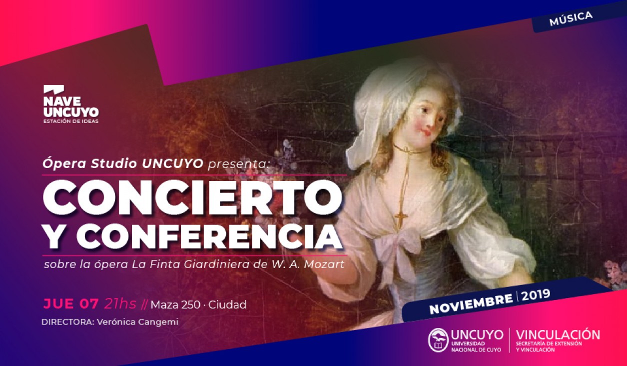 imagen Ópera Studio realizará un Concierto y conferencia