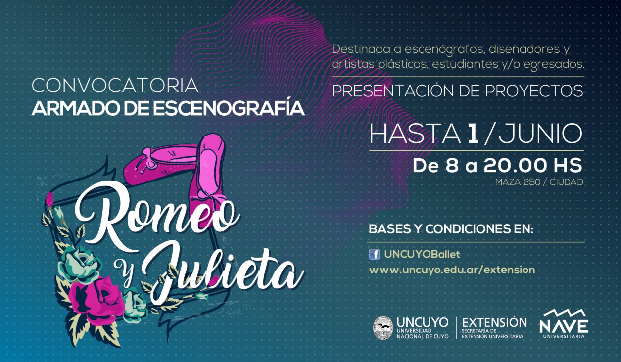 imagen Convocatoria para el armado de escenografía de la obra "Romeo y Julieta"