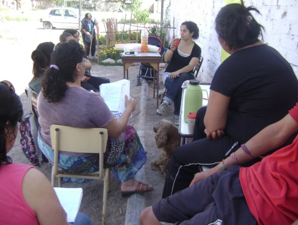 imagen Las olvidadas de Las Heras aportando a las prácticas sociales educativas