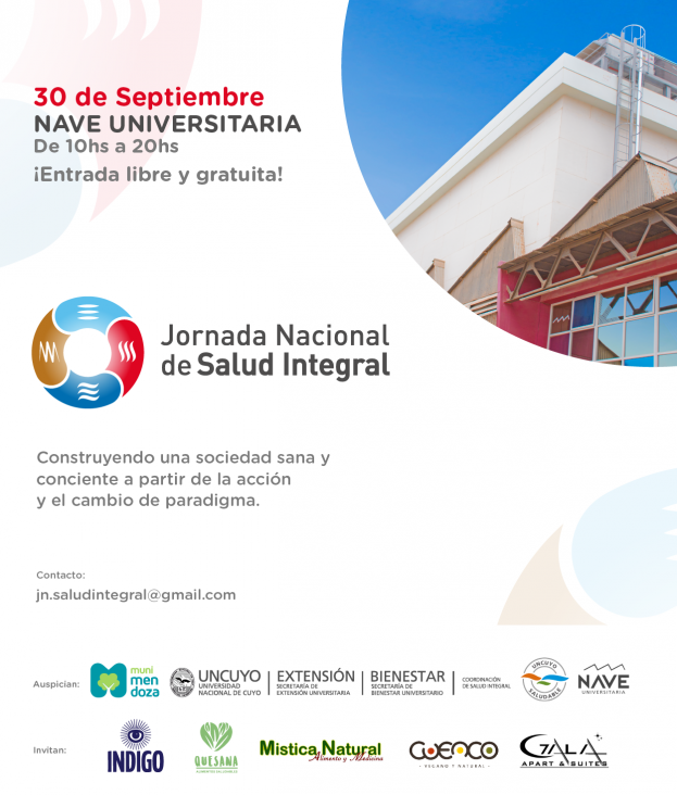 imagen En la Nave Universitaria se realizará la Primer Jornada Nacional de Salud Integral