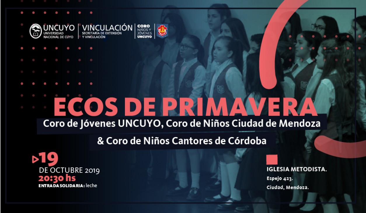 imagen El Coro de Jóvenes presenta su concierto «Ecos de Primavera» junto con coros invitados